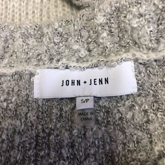 John + Jenn Gray Color Block Pullover Sweater S - Picture 8 of 9